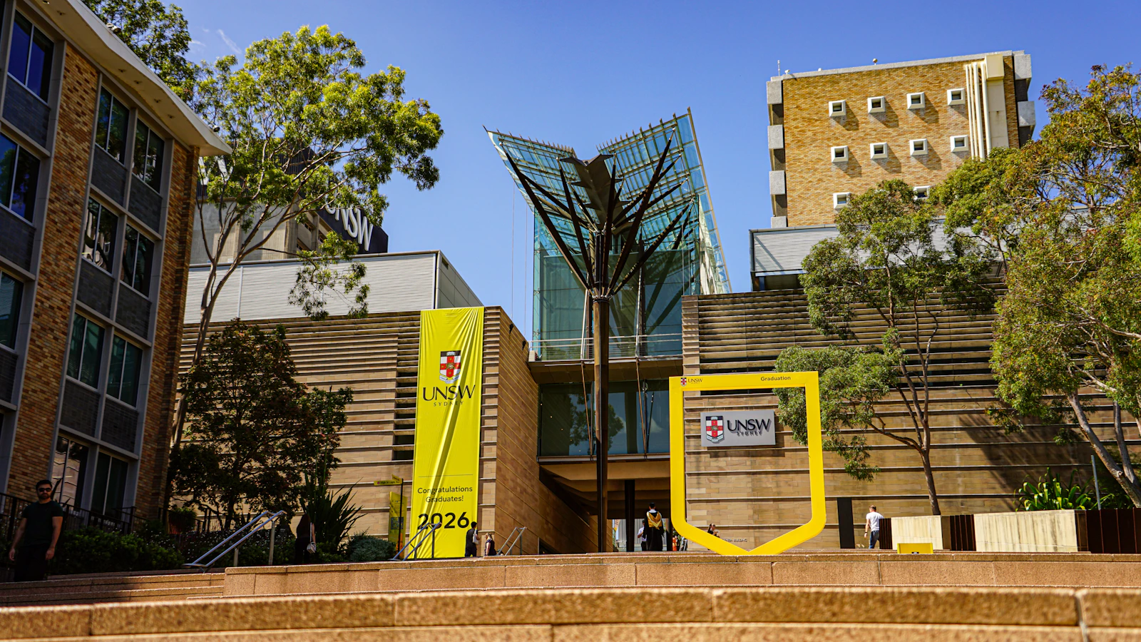University campus building in Sydney