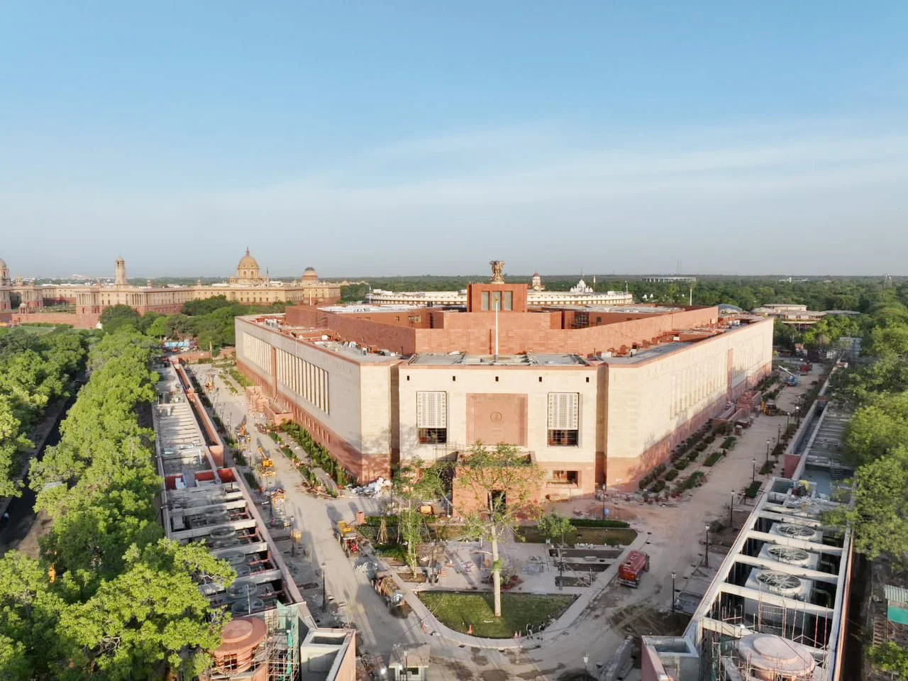 India’s Parliament building in New Delhi